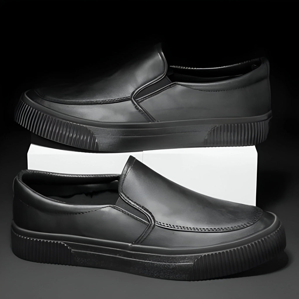 Alarico Handcrafted Leather Slip-Ons